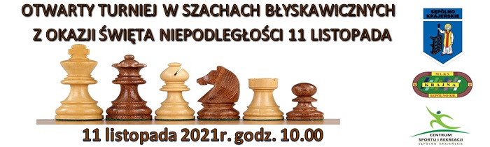 otwarty turniej błyskawiczny w szachach 11.11.2021