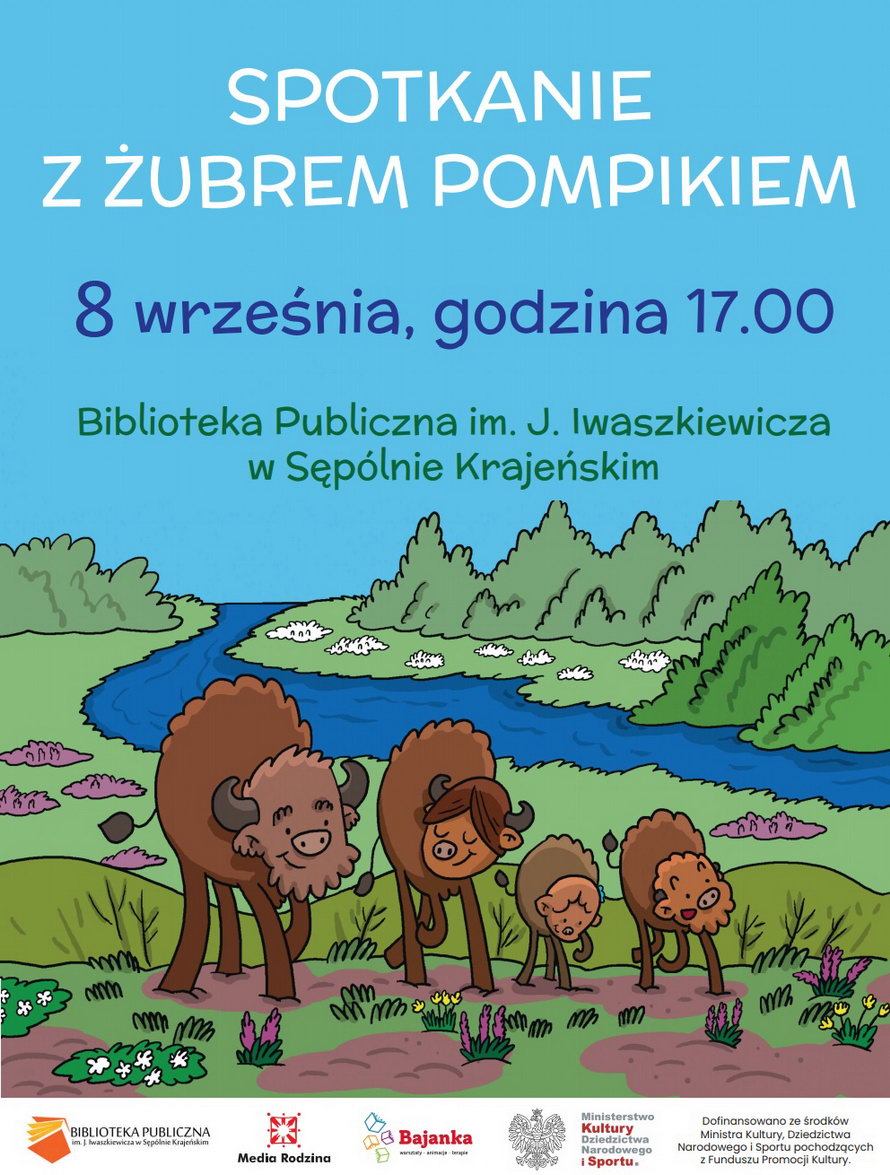 Plakat zubr pompik